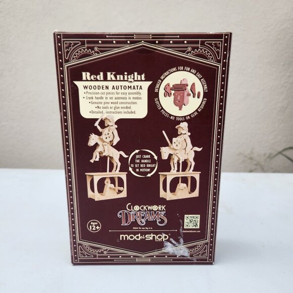 NEW Wooden Toy Knight Automatron Automata 3D Puzzle Engineering Machine STEM Gea - Picture 8 of 12